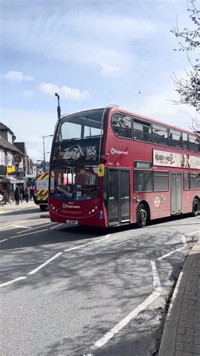 *LAST DAYS OF OPERATION* Stagecoach London On Bus Route 165 At Hornchurch Town Centre