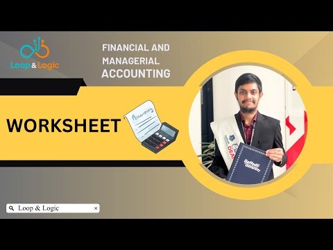 Basic Accounting: Worksheet