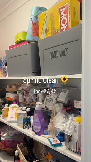 27K views · 2.6K reactions | Spring Clean  task 37/45 What a transformation!! Almost everything storage wise is from @kmartaus that I bought years ago. Some things are still available and some aren’t unfortunately. #organisedmum #organisedhome #getorganised #cleanhome #cleaningmotivation #cleaning #cleaningroutine #springclean #springcleaning #springcleaningtips | The Organised Everyday Mum | Facebook