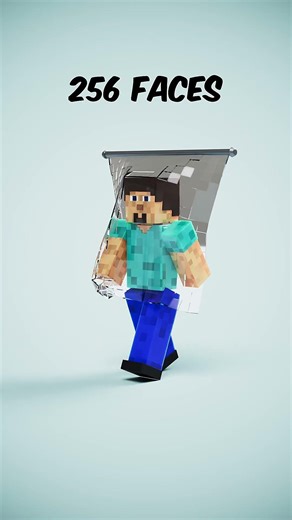 Satisfying Cloth Simulation Using Mine Craft Steve