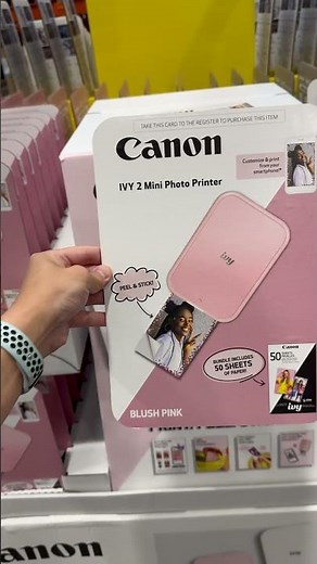 Canon IVY2 Mini Photo Printer Bundle – Pink & White | New at Costco USA #9520001 #9520002