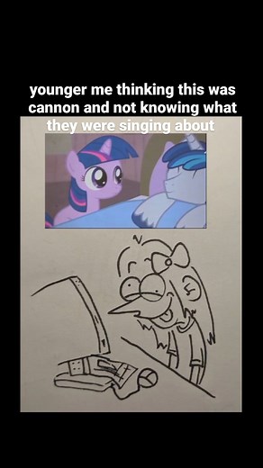 Veronica 🏝️🌈 on Instagram: "On the family computer and everything I was skimming through Friendship is Witchcraft and it's so stupid but I was like 7-8 watching these videos. Younger me did NOT know this was a parody I was just out on a hunt looking for mlp videos...... Which I am proud to say I WAS !!!! One of those kids who did cry to that one video "sad my little pony" made in 2013 . . . #art #artist #artistsoninstagram #reelsinstagram #reels #artmeme #drawing #doodles"