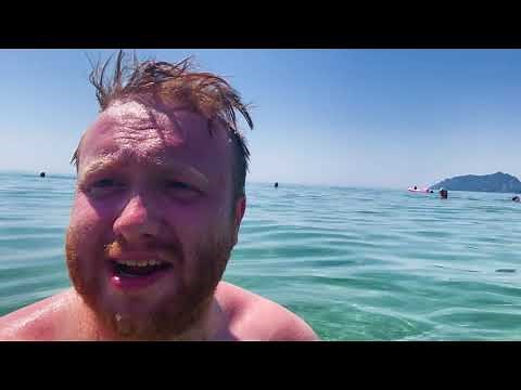 Exploring a Hidden Greek Beach Town - Agios Gordios 🇬🇷