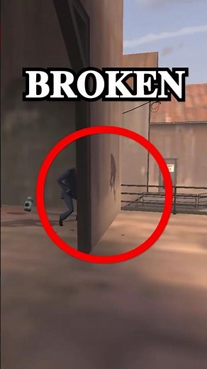 See THROUGH WALLS In TF2 #teamfortress2 #spy #gaming #tf2