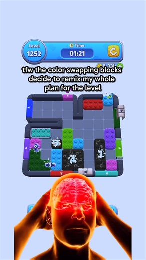 12K views · 78 reactions | this was supposed to be a clean, logical run and now the board is doing experimental jazz | Color Block Jam | Facebook