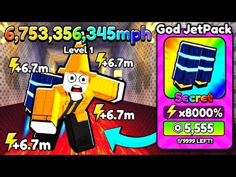 Starting Over as NOOB with BEST JETPACK in Speed Jetpack Escape! (Roblox)