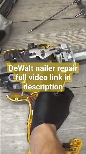 DeWalt Nailer Jamming: Easy Fixes and Repairs #repair #fix #powertools #tools