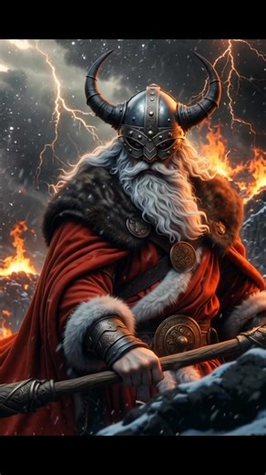 Warrior Santa #santa #december #Christmas #santaclaus #fantasy | My Little Witch