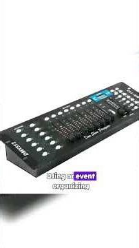 Take Control of Your Show With This 192 DMX Stage Light Controller 🎛️✨