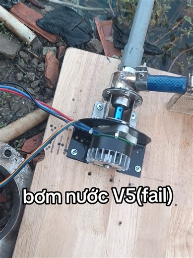 Bơm nước V5 (fail) — Review mô tơ 40V 500W đến 650W