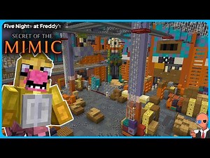 I built the Warehouse from FNAF Secret of the Mimic in Minecraft // Part #3