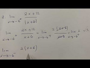 How to solve limits with absolute values #2