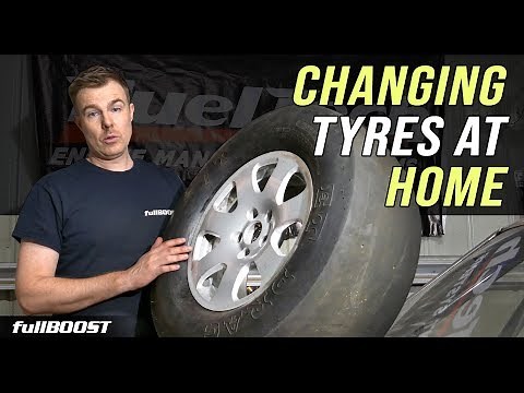 How to change a tyre / tire at home | fullBOOST