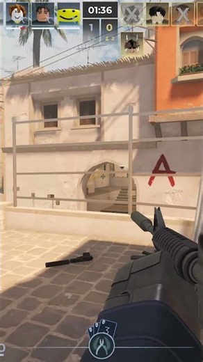 Roblox has CSGO?!?! #roblox #csgo