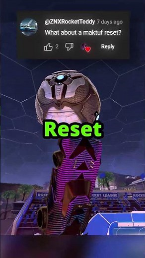 *CLEAN* MAKTUF RESET in Rocket League!😱😌🔥#shorts #rocketleague