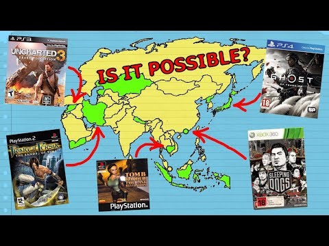 Visiting Every Country in Asia Using Videogames