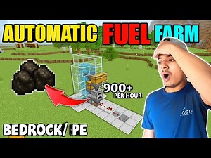 How to make Fuel Farm in Minecraft PE | Automatic Fuel Farm Minecraft 1.19 | Bedrock/MCPE