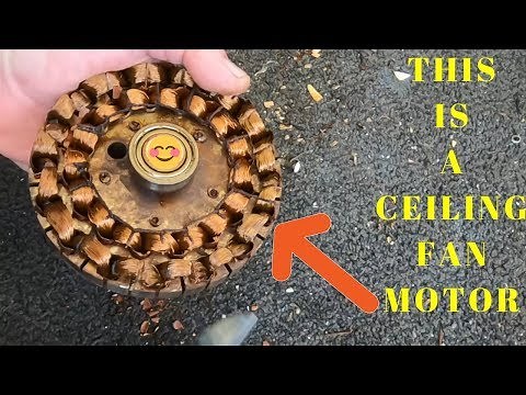 Ceiling Fan - Sell Motor or Scrap for Copper?