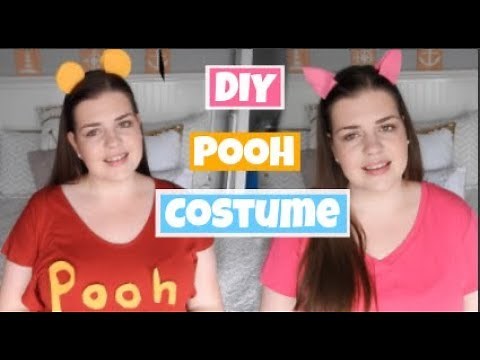 DIY Pooh & Piglet Costume |ItsKim
