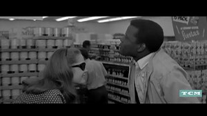 Elizabeth Hartman made her film debut with A PATCH OF BLUE ('65) which led to her first Oscar nomination for Best Actress. To prepare for the role, she visited a Braille school for the blind and wore opaque contact lenses that deprived her of sight in real life during the film. A PATCH OF BLUE ('65) was one of the 4 films Sidney Poitier worked on that year. The film ended up being one of Poitier's most successful roles as an actor, as he agreed to a salary cut for 10% of the film's gross earning