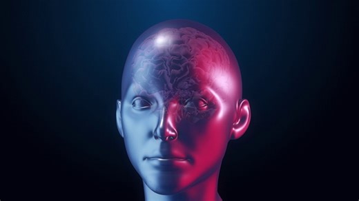 Ai Generated, Brain, Neurons. Free Stock Video