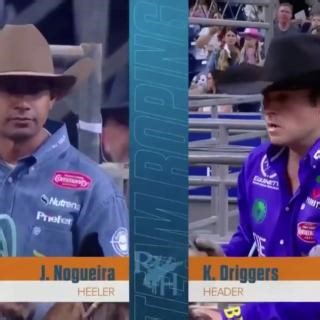 17K views · 378 reactions | The world champs made a statement in the first round of the semifinals with this 4.7-second run to win the round at RodeoHouston. | PRCA ProRodeo | Facebook