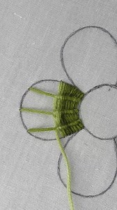 💚Simple flower embroidery tutorial🔥🔥 #fbreels #viralreelsfb #reelsviral #reels2024viral #fyp #facebookreels #foryou #shorts #viral #reels #trending #viralreels #reelsfb #viralvedio #reelsvideo | Crafty Needles 7