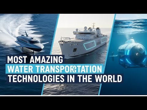 Most Amazing Water Transportation Technologies in the World