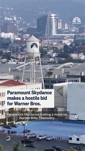Paramount is launching a hostile bid to acquire Warner Bros. Discovery after it lost to Netflix in a high-stakes bidding war, the company announced Monday. | NBC News