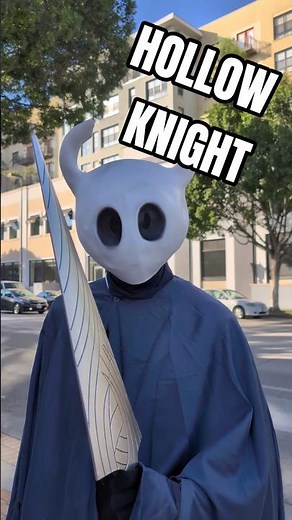 The Knight from Hollow Knight Cosplay #hollowknight #cosplay #gaming