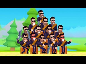 300 Bowmen - PvP Battles - Blacksmith Falls 1-3 Stage - T666 Vs Robin Vs Ron Etienne Vs Hunger Girl