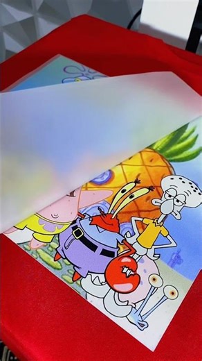 Spongebob print on tshirt