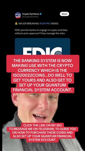 CLICK THE LINK ON MY BIO TO MESSAGE ME ON TELEGRAM FOR MORE INFO OR HELP ON HOW TO SETUP. #crypto #xrppriceprediction #XRP #rp #xrparmy #xrpupdate #xrpcrypto #rpnews #crytpnews #cryptonewsdaily #xrpnewstoday #cryptobullrun #rptoday #xrpnews #rpupdate #xrp #ripple #cryptoday#xrparmy#xrpfamily #typpp #viral_video #xlm #usa_tiktok