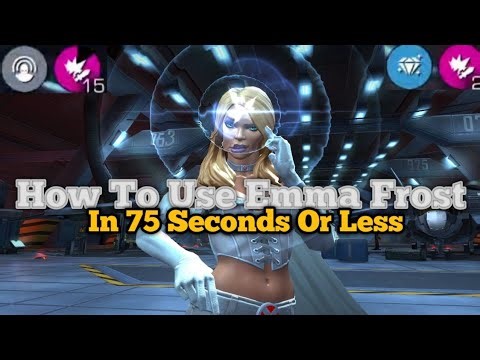 How To Use Buffed Emma Frost MCoC | Damage and Utility Guide MCoC