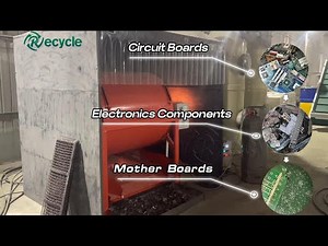 E-Waste PCB Components Dismantling Machine | Motherboard Thermal Disassembly Equipment