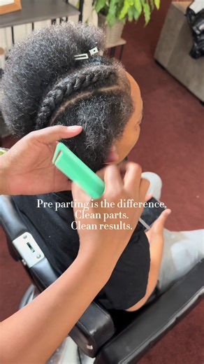 Mastering Clean Parting for Perfect Braids