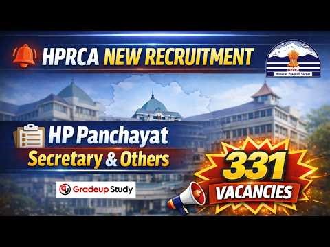 HP Panchayat Secretary & Others Notification Out 2026 | Vacancies 331 | Get Full Detail