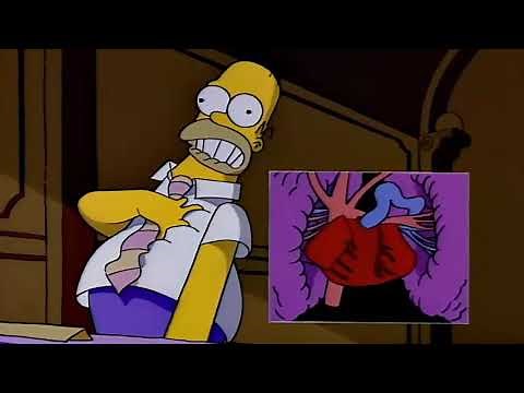 El ataque cardíaco de Homer (Castellano)