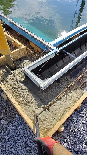 5K views · 22 reactions | Bond beam going in  Now booking pools spring 2026! #Work #play #concrete #pools #fiberglasspools #leisurepoolslakecity | Fouce Scapes | Facebook