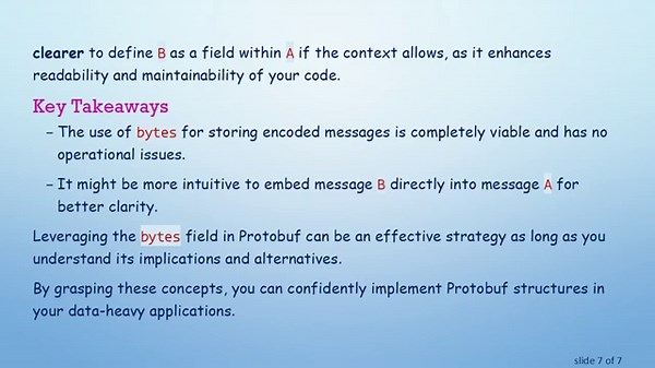Understanding the bytes Field in Protobuf Structures: A Deep Dive into Encoding and Decoding