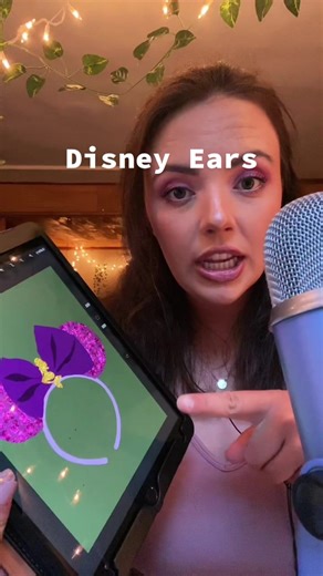 Disney Mickey Ear Design: Relaxing ASMR Tutorial