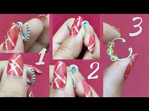 how to make nose ring at home/diy nose ring/nose pin diy/3 diy nose pins