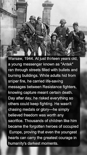 The Boy Who Became the Youngest Hero of the Resistance | Military History Talks
