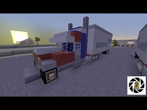 Minecraft - How To Build Transformers 4 Optimus Prime!