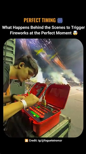 How Fireworks Are Triggered With Perfect Timing 😱🤯