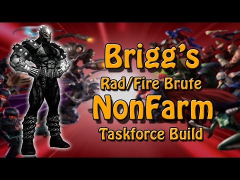 Brigg's Rad/Fire Brute NonFarm Build | City of Heroes | Homecoming