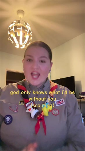 yellow text #camping #wsj #scouting #explorers #worldscouting