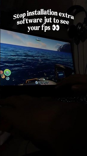 How to see your fps in any laptop or pc 👀👆🏻 The Easiest Way to See FPS in Any Game 🎮🤩 #nvidia