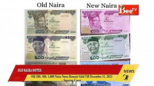 OLD NAIRA NOTES STILL VALID: Continue To Use 200,500 &1000 Naria Notes Till December 31 - Supreme Court. PLEASE FOLLOW & LIKE OUR PAGE. THANK YOU | BeeTv News