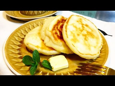 【簡単】クランペットの作り方☆イギリスのパンケーキ/How to make crumpets